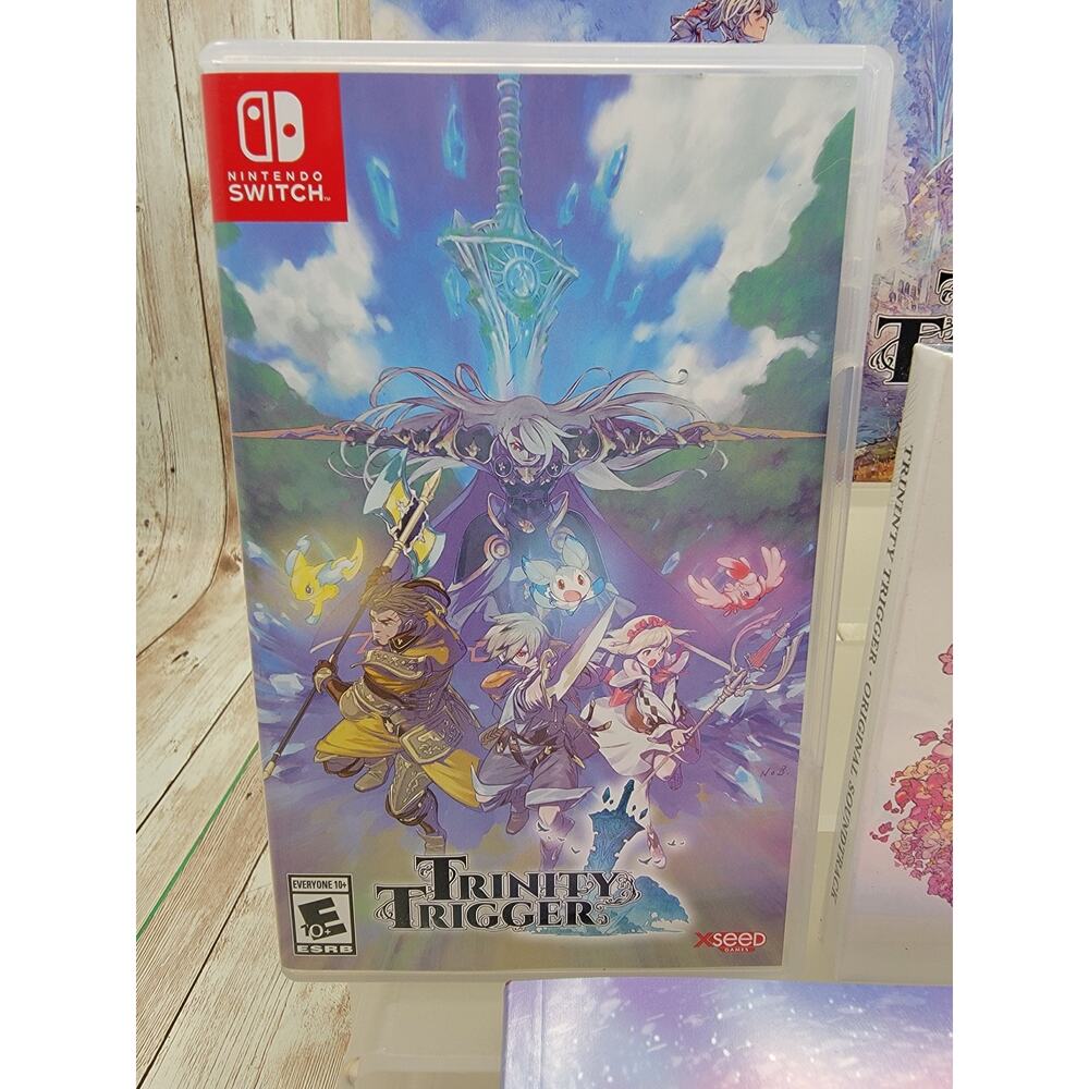 Trinity Trigger Day One Edition - Nintendo Switch Complete Cib Tested - Picture 6 of 10